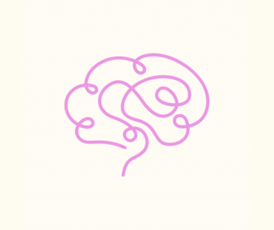 Line drawing of a brain, for article: What if I don't want a diagnosis of neurodiversity?